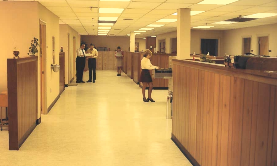 1973-1974 Move into Harleysville Building Office@2x